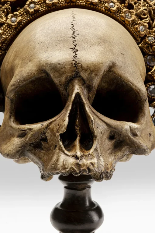 KARE Deko Objekt King Skull 42cm