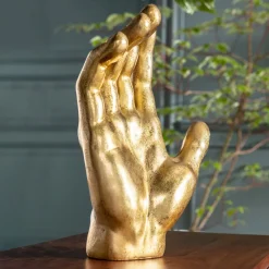 KARE Deko Objekt Mano Gold 35cm