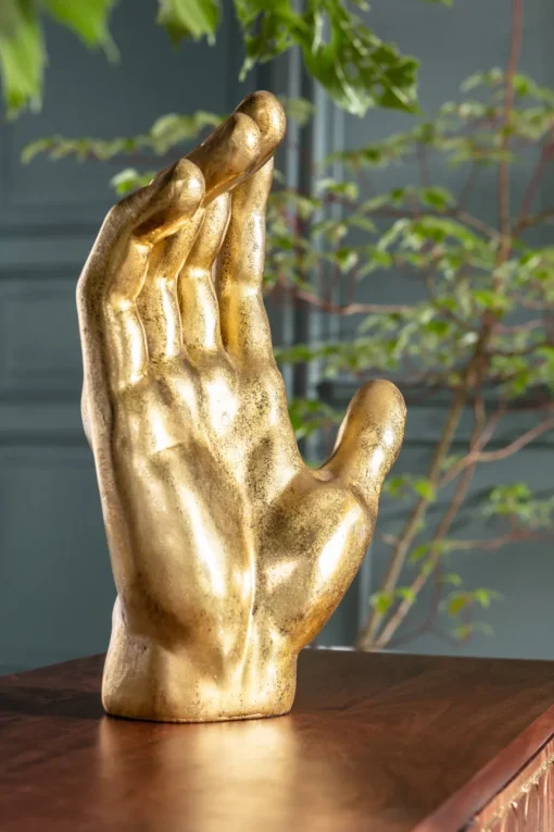 KARE Deko Objekt Mano Gold 35cm