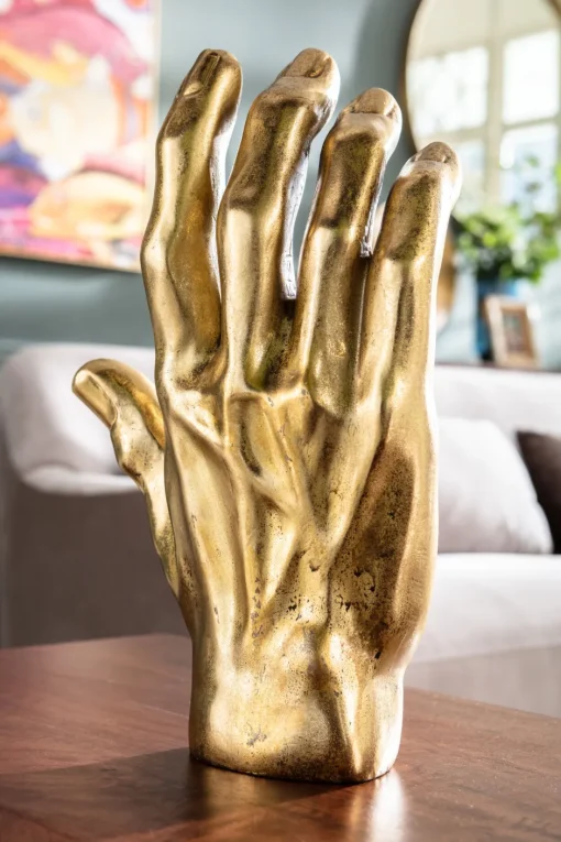 KARE Deko Objekt Mano Gold 35cm