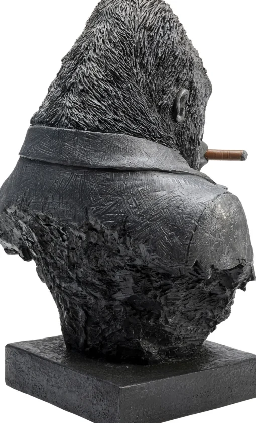 KARE Deko Objekt Smoking Gorilla 48cm