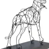KARE Deko Objekt Wire Attack Dog 36cm