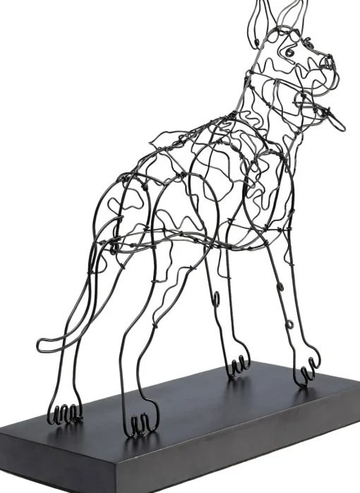 KARE Deko Objekt Wire Attack Dog 36cm