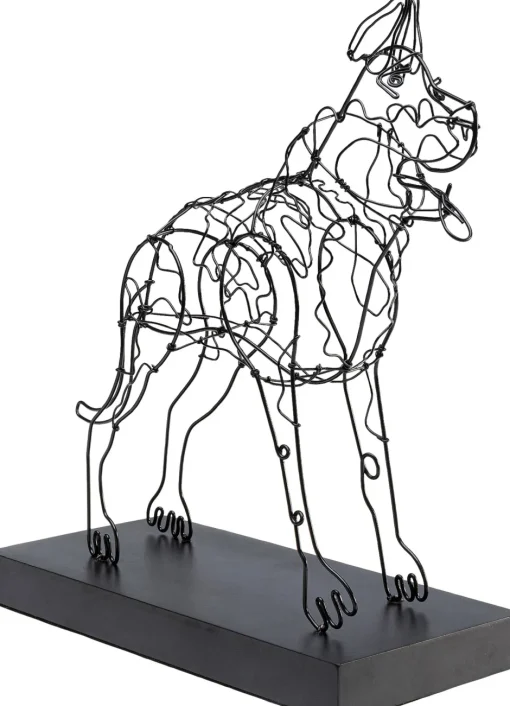 KARE Deko Objekt Wire Attack Dog 36cm