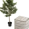 KARE Deko Pflanze Olive Tree 120cm