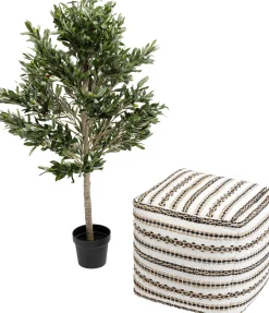 KARE Deko Pflanze Olive Tree 120cm