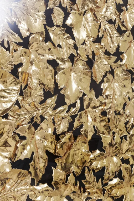 KARE Deko Rahmen Gold Leaf 120x120cm