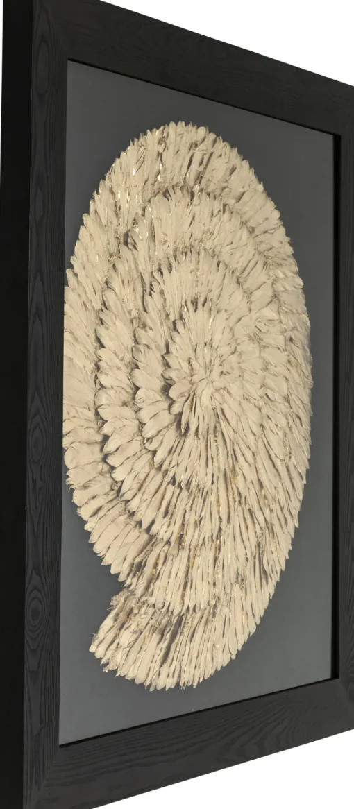 KARE Deko Rahmen Golden Snail 120x120cm