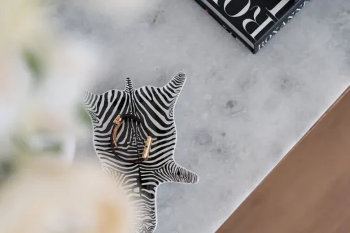 KARE Deko Schale Zebra 21x15cm