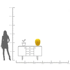 KARE Deko Vase Lemon Juice 40cm