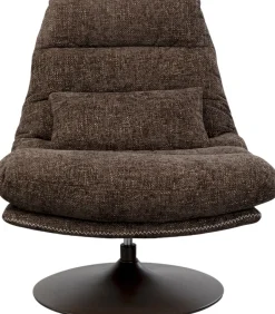 KARE Drehsessel + Hocker Montreal