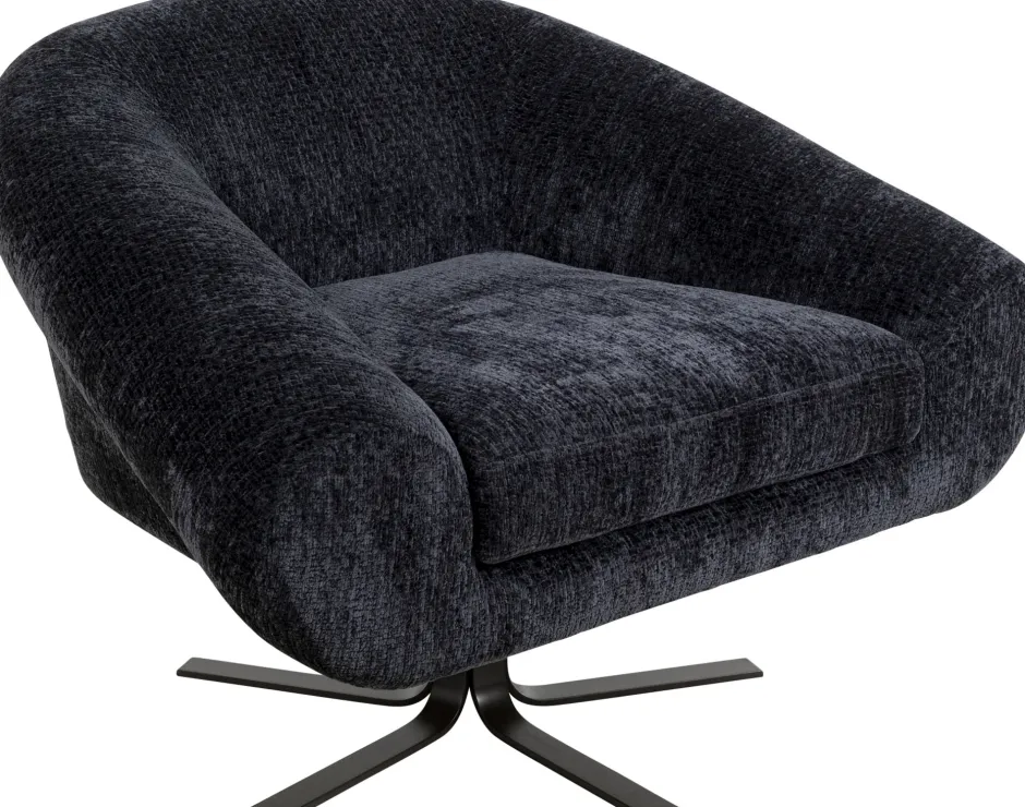 KARE Drehsessel Ciao Midnight