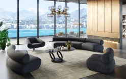 KARE Drehsessel Ciao Midnight