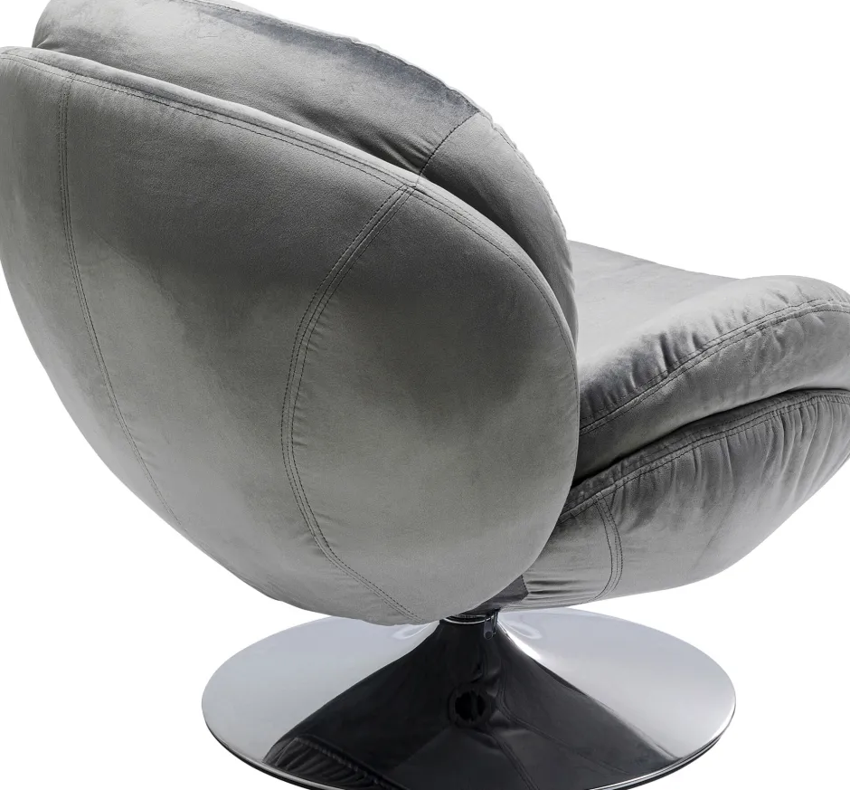 KARE Drehsessel Cosy Grau