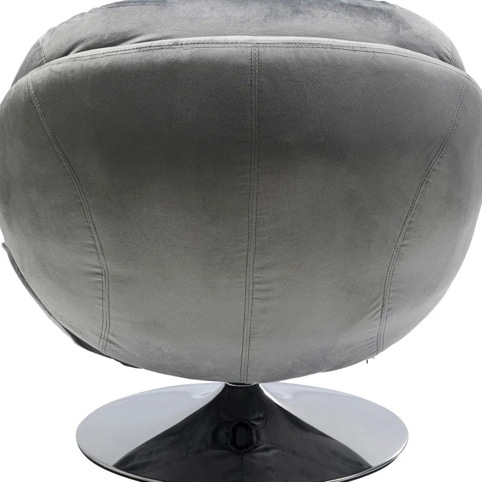 KARE Drehsessel Cosy Grau