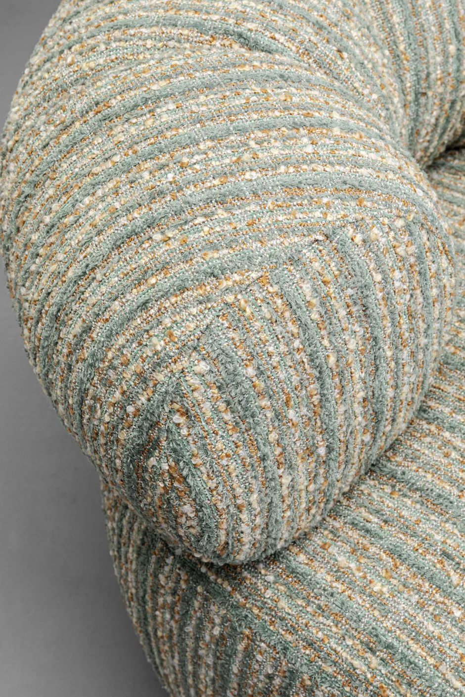 KARE Drehsessel Couture Stripes Blau