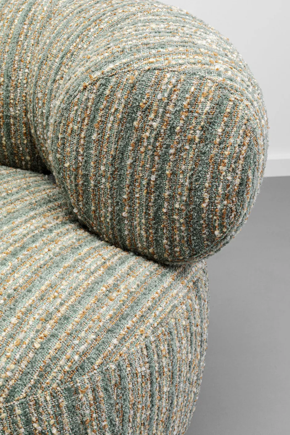 KARE Drehsessel Couture Stripes Blau