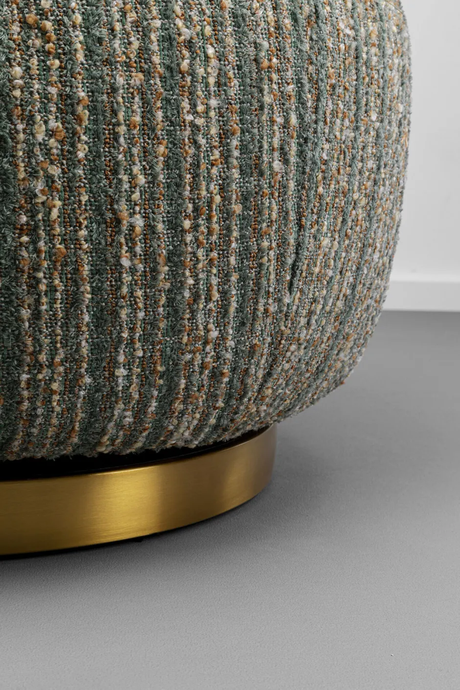 KARE Drehsessel Couture Stripes Blau