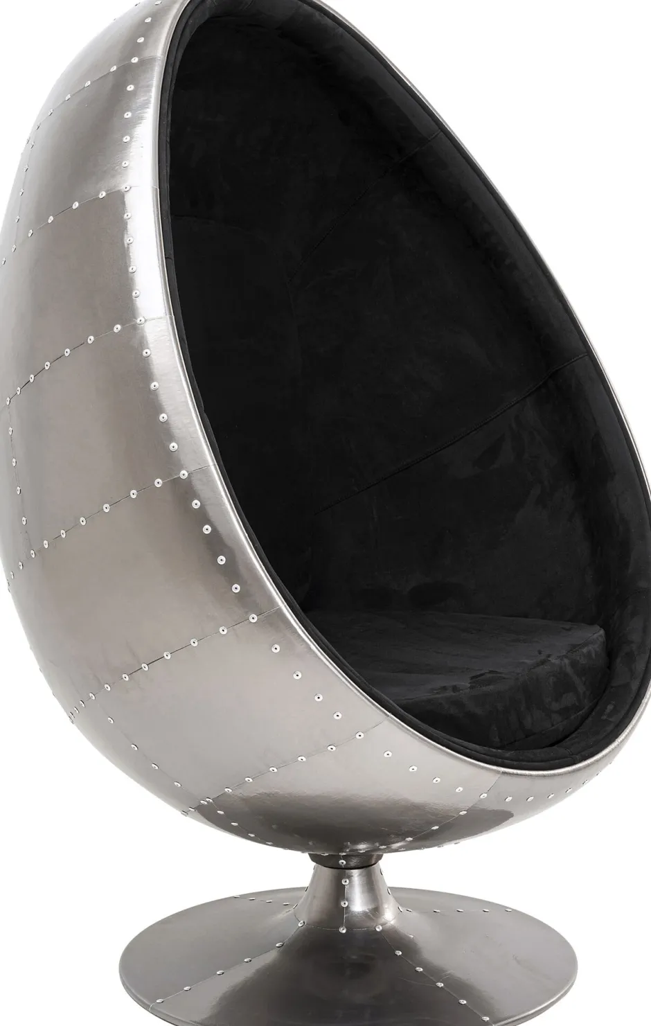 KARE Drehsessel Eye Ball Graphit