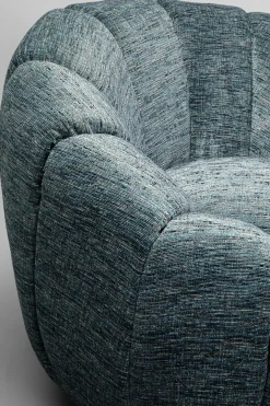 KARE Drehsessel Fiori Blau
