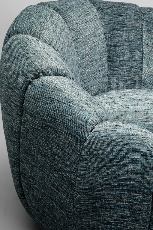 KARE Drehsessel Fiori Blau
