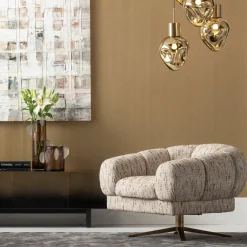 KARE Drehsessel Janno Beige