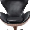 KARE Drehsessel Lounge Black Walnut