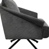 KARE Drehsessel Milo Grey