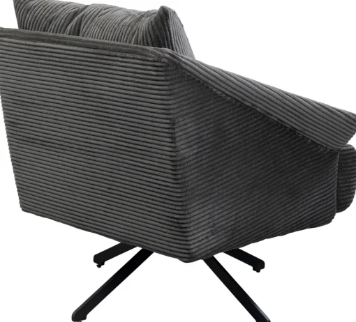 KARE Drehsessel Milo Grey