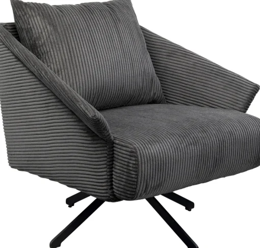 KARE Drehsessel Milo Grey