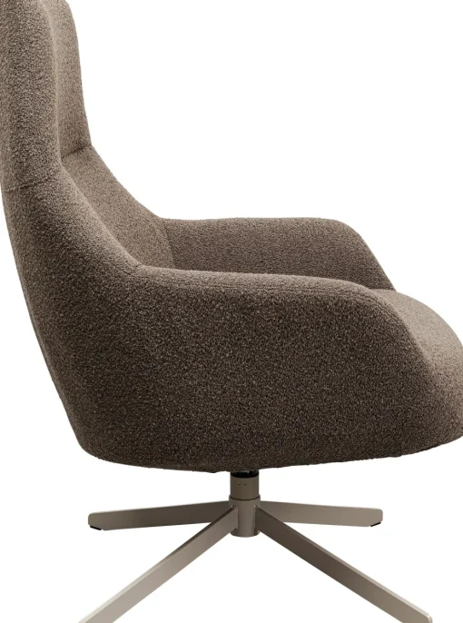 KARE Drehsessel Mimi Mocca