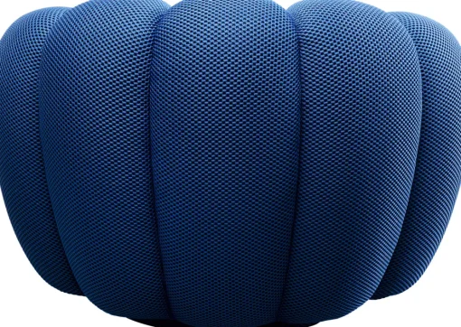 KARE Drehsessel Peppo Bloom Blau