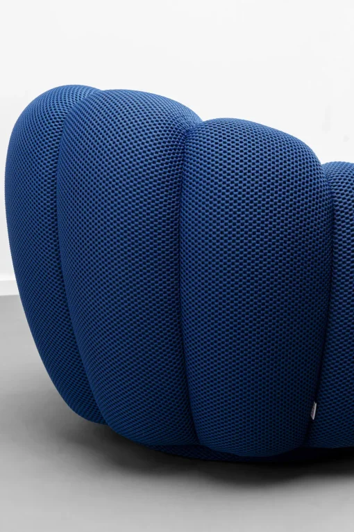 KARE Drehsessel Peppo Bloom Blau