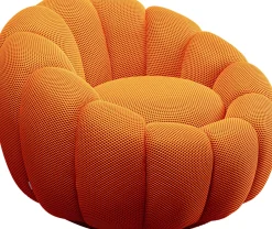 KARE Drehsessel Peppo Bloom Orange