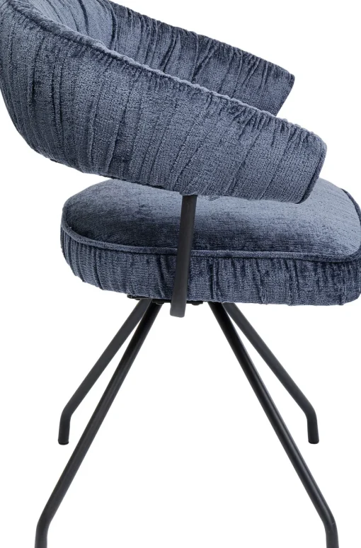 KARE Drehstuhl Arabella Blau