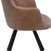 KARE Drehstuhl Coco Braun