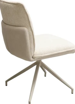 KARE Drehstuhl Hilla Weiß