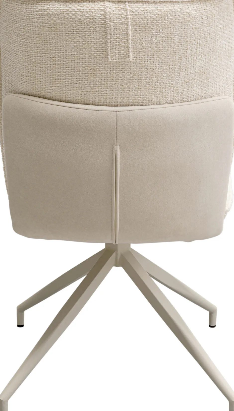 KARE Drehstuhl Hilla Weiß