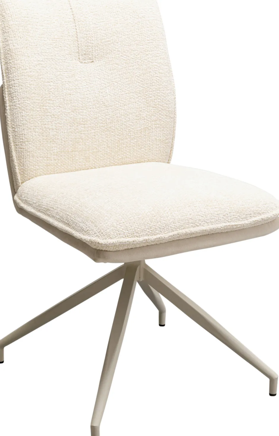 KARE Drehstuhl Hilla Weiß