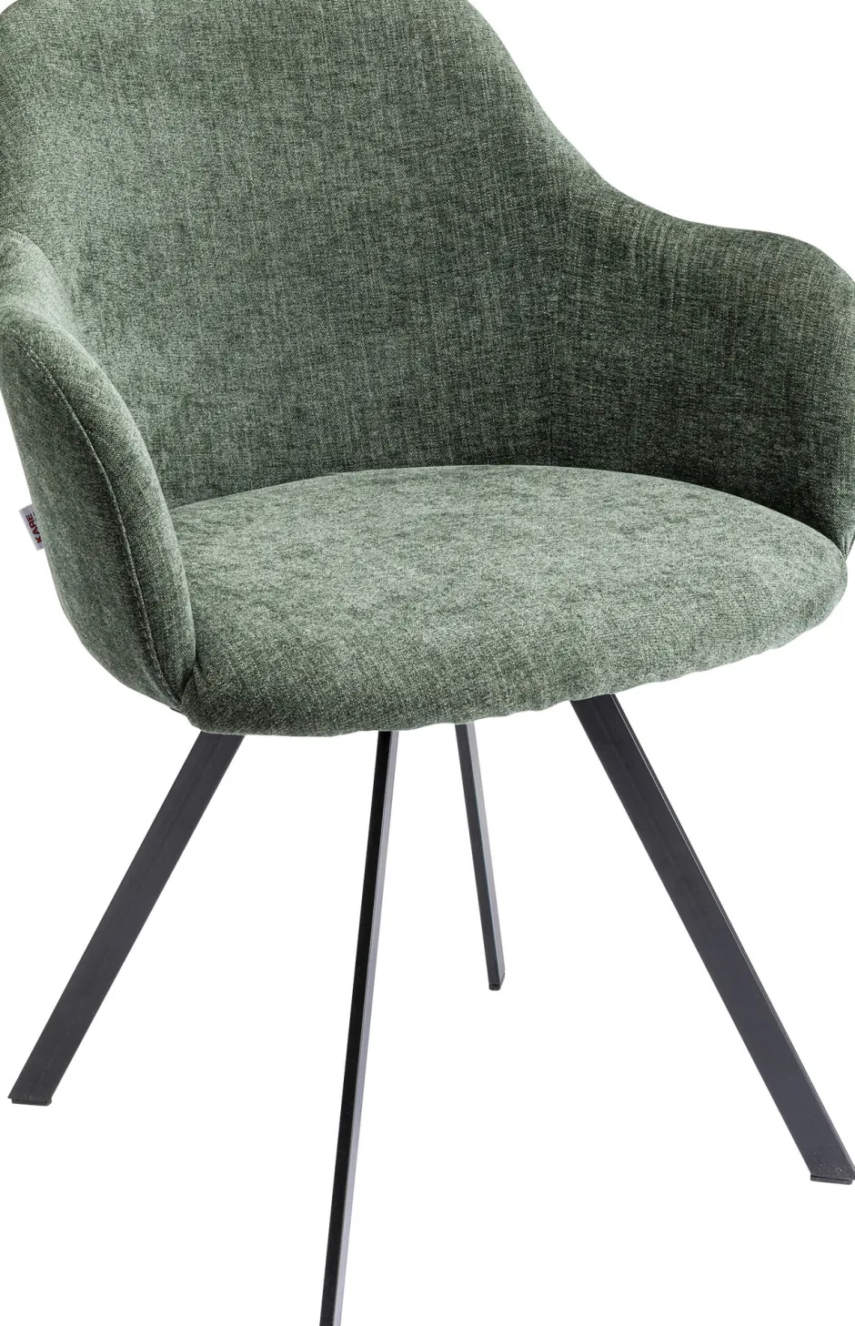 KARE Drehstuhl Lady Loco Coco Grün