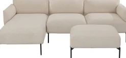 KARE Ecke Klein Rechts Element Chiara Creme 76cm