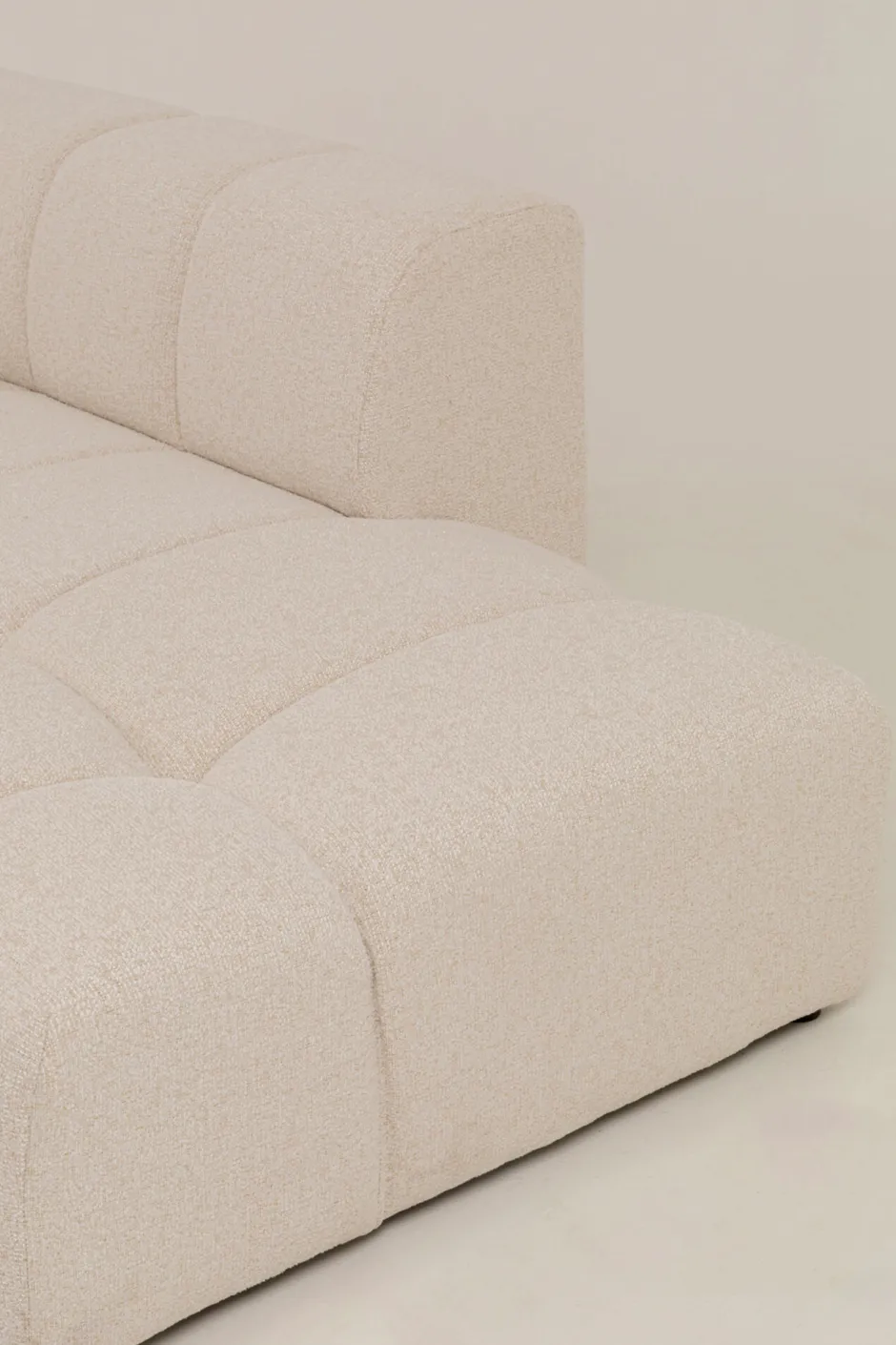 KARE Ecksofa Belami Creme Rechts 265cm