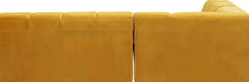KARE Ecksofa Belami Velvet Amber Links