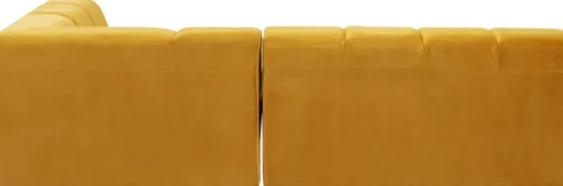 KARE Ecksofa Belami Velvet Amber Rechts