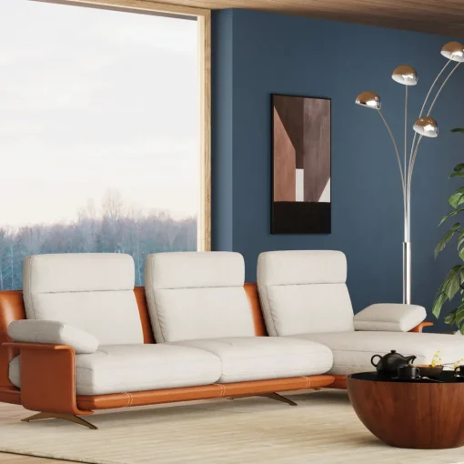 KARE Ecksofa Charles Links 169x333cm