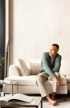 KARE Ecksofa Gianni Creme Links