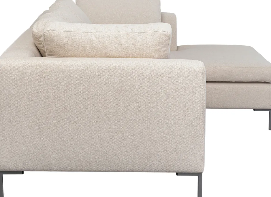 KARE Ecksofa Gianni Creme 250x167 Rechts