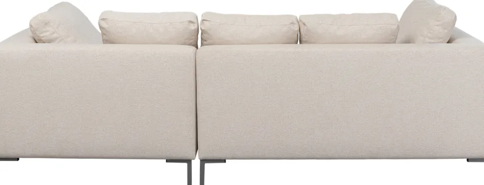 KARE Ecksofa Gianni Creme 250x167 Rechts