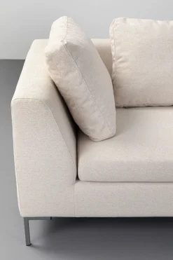 KARE Ecksofa Gianni Creme 250x167 Rechts