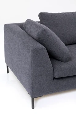 KARE Ecksofa Gianni Grau Rechts